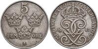 Schweden 5 Öre Schweden, Gustaf V. 1907-1950, 5 Öre 1942 -