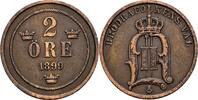 Schweden 2 Öre Schweden, Oskar II. 1872-1907, 2 Öre 1899 -