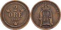 Schweden 2 Öre Schweden, Oskar II. 1872-1907, 2 Öre 1900 -