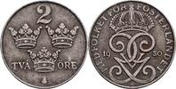 Schweden 2 Öre Schweden, Gustaf V. 1907-1950, 2 Öre 1950 -