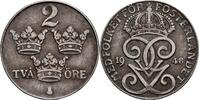 Schweden 2 Öre Schweden, Gustaf V. 1907-1950, 2 Öre 1948 -