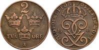 Schweden 2 Öre Schweden, Gustaf V. 1907-1950, 2 Öre 1941 -