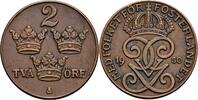 Schweden 2 Öre Schweden, Gustaf V. 1907-1950, 2 Öre 1950 -