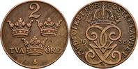 Schweden 2 Öre Schweden, Gustaf V. 1907-1950, 2 Öre 1936 -