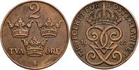 Schweden 2 Öre Schweden, Gustaf V. 1907-1950, 2 Öre 1942 -