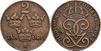 Schweden 2 Öre Schweden, Gustaf V. 1907-1950, 2 Öre 1926 -