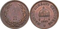 Kaisertum Österreich 1 Filler Kaisertum Österreich, Franz Joseph I. 1848-1916, 1 Filler 1893 KB -