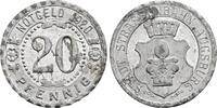 Deutschland, Hamburg 20 Pfennig Straßenbahn Notgeld -
