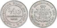 Deutschland, Hamburg 1/10 Verrechnungsmarke Notgeld -