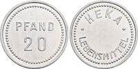Deutschland 20 Pfennig Pfand Heka Lebensmittel -