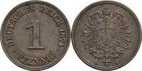 1 Pfennig 1874 H Deutsches Reich  ss/vz-