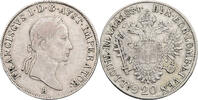 Kaisertum Österreich, Franz II. (I). 1792-1835, 20 Kreuzer 1834 B, Kremnitz VF