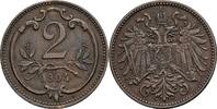 Österreich, Kaiser Franz Joseph I., 2 Heller -