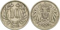 Österreich, Kaiser Franz Joseph I., 10 Heller 1916 ss 2.93 US$ Tax included +  117.32 US$ shipping