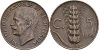 Italien Vittorio Emanuell III. 5 Centesimi -