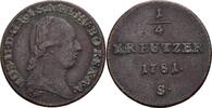 Österreich, Joseph II. 1/4 Kreuzer -