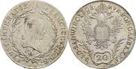 Österreich, Franz II.(I.) 1792-1835 20 Kreuzer Kaiser Franz I. -