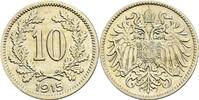 Österreich, Kaiser Franz Joseph I., 10 Heller 1915 vz 2.93 US$ Tax included +  117.32 US$ shipping