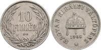 Österreich, Kaiser Franz Joseph I., 10 Filler 1908 ss/vz 2.93 US$ Tax included +  117.32 US$ shipping