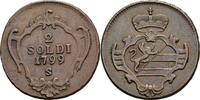 Österreich, Franz II.(I.) 1792-1835 2 Soldi -