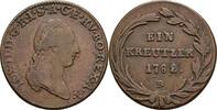 RDR, Joseph II. 1780-1790 1 Kreuzer -