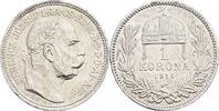 Österreich, Kaiser Franz Joseph I. 1 Korona 1915 KB, Kremnitz EF