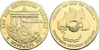 Deutschland Medaille Tag der deutschen Freiheit 1989 -