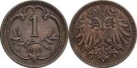 Österreich, Kaiser Franz Joseph I. 1 Heller -