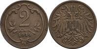 Österreich, Kaiser Franz Joseph I. 2 Heller -