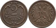 Österreich, Kaiser Franz Joseph I. 2 Heller -