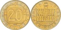 Österreich, 2. Republik 20 Schilling Männergruppe -