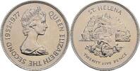 St. Helena 25 Pence Queen Elizabeth II. -