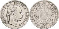 Kaisertum Österreich 1 Gulden Kaiser Franz Joseph I. 1848-1916 -