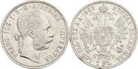Kaisertum Österreich 1 Gulden Kaiser Franz Joseph I. 1848-1916 -