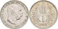 Kaisertum Österreich 1 Krone Kaiser Franz Joseph I. 1848-1916 -