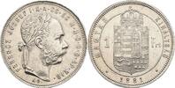 Kaisertum Österreich 1 Forint Kaiser Franz Joseph I. 1848-1916 -