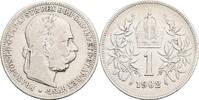 Kaisertum Österreich 1 Krone Kaiser Franz Joseph I. 1848-1916 -