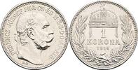 Kaisertum Österreich 1 Korona Kaiser Franz Joseph I. 1848-1916 -