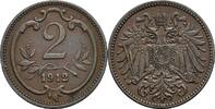 Kaisertum Österreich 2 Heller Kaiser Franz Joseph I. 1848-1916 -