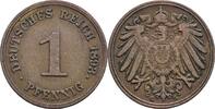 1 Pfennig 1893 G Deutsches Reich  ss