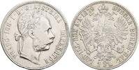 Kaisertum Österreich 1 Gulden Kaiser Franz Joseph I. 1848-1916 -