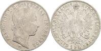 Kaisertum Österreich 1 Gulden Kaiser Franz Joseph I. 1848-1916 -