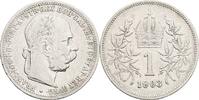 Kaisertum Österreich 1 Krone Kaiser Franz Joseph I. 1848-1916 -