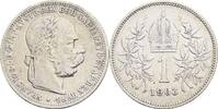Kaisertum Österreich 1 Krone Kaiser Franz Joseph I. 1848-1916 -