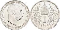 Kaisertum Österreich 1 Krone Kaiser Franz Joseph I. 1848-1916 -
