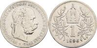 Kaisertum Österreich 1 Krone Kaiser Franz Joseph I. 1848-1916 -