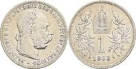 Kaisertum Österreich 1 Krone Kaiser Franz Joseph I. 1848-1916 -