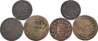 Altdeutschland Lot 3 Stück Kleinmünzen -
