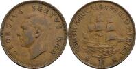 Südafrika 1 Penny George VI. -