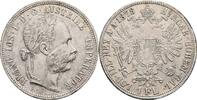Kaisertum Österreich 1 Gulden Kaiser Franz Joseph I. 1848-1916 -